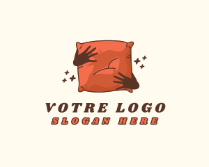 Bedding - Fluffy Pillow Bedding logo design