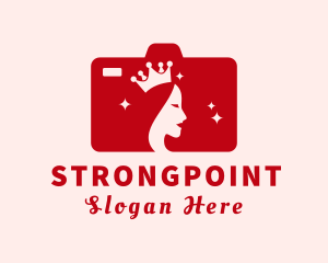 Pageant - Crown Princess Camera logo design