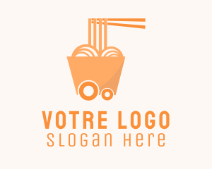 Noodle Food Cart  Logo