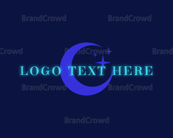 Neon Cosmic Business Logo