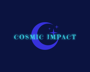 Neon Cosmic Business logo design