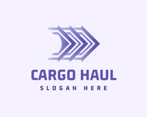 Forward Shipping Logistics logo design