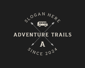 Outdoor Campervan Trip logo design