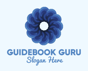 Blue Flower Garden logo design