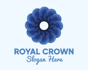 Blue Flower Garden logo design