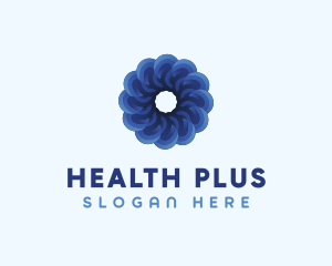 Blue Flower Garden logo design