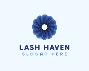 Blue Flower Garden logo design