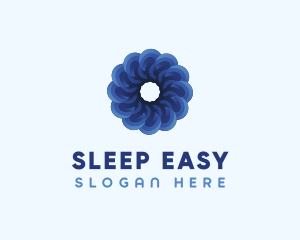 Blue Flower Garden logo design