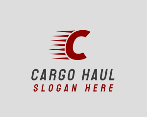 Fast Freight Logistics Business logo design