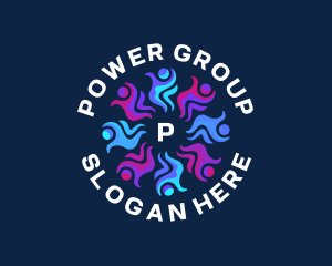 Group - Group People Community logo design