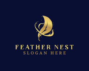 Feather - Feather Quill Magic logo design