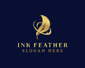 Quill - Feather Quill Magic logo design