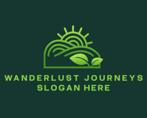 Planting - Organic Nature Landscape logo design