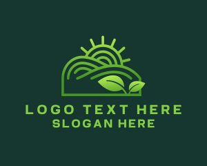 Planting - Organic Nature Landscape logo design