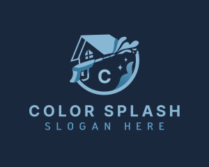 Cleaning Pressure Washing logo design