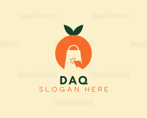 Online Grocery Shopping Logo