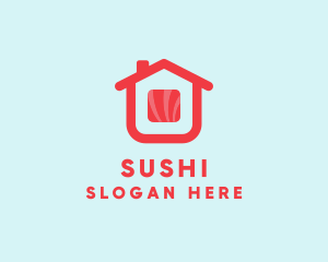 Maki Roll House  logo design