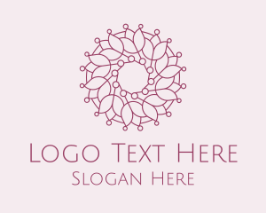 Flower Pattern Wellness  Logo