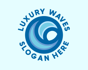 Blue Ocean Surf logo design