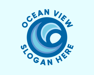 Blue Ocean Surf logo design