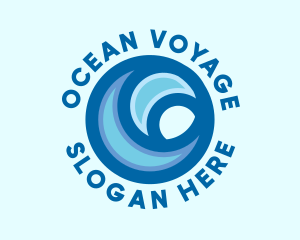 Blue Ocean Surf logo design