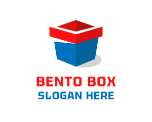 Open Box Package logo design