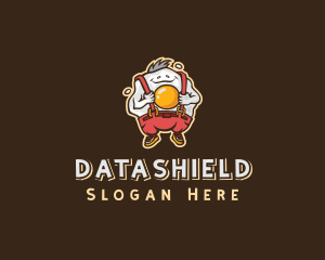 Diner - Fried Egg Farmer logo design