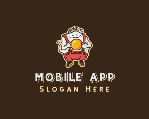 Culinary - Fried Egg Farmer logo design