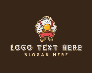 Fried Egg Farmer Logo