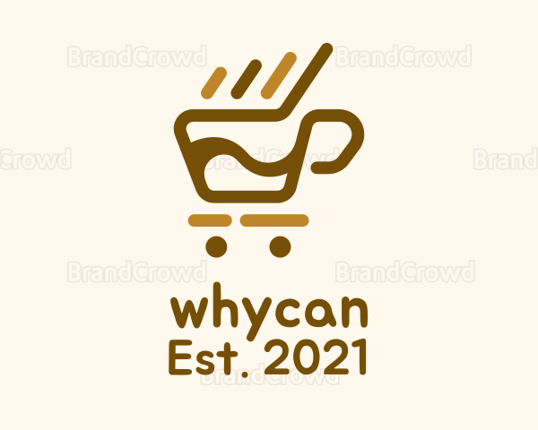 Coffee Push Cart Logo