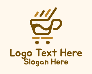 Coffee Push Cart Logo