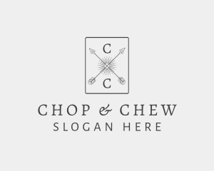 Bow Chic Arrows logo design