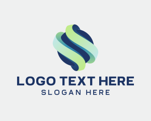 3d - 3D Sphere Globe logo design
