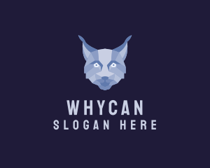 Violet - Lynx Fox Face logo design