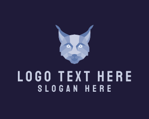 Clan - Lynx Fox Face logo design