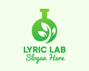 Green Eco Laboratory logo design