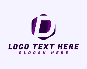 Hexagon - Business Hexagon Letter D logo design