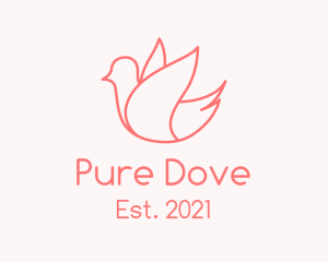 Dove Bird Aviary logo design