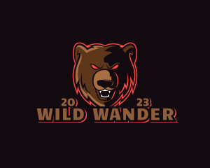 Wild Bear Animal logo design