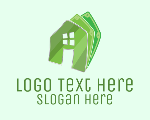 Loan - Money House Rent logo design