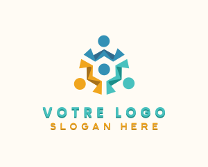 Cooperative - Community Charity Support logo design