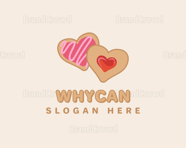 Heart Jam Cookie Logo