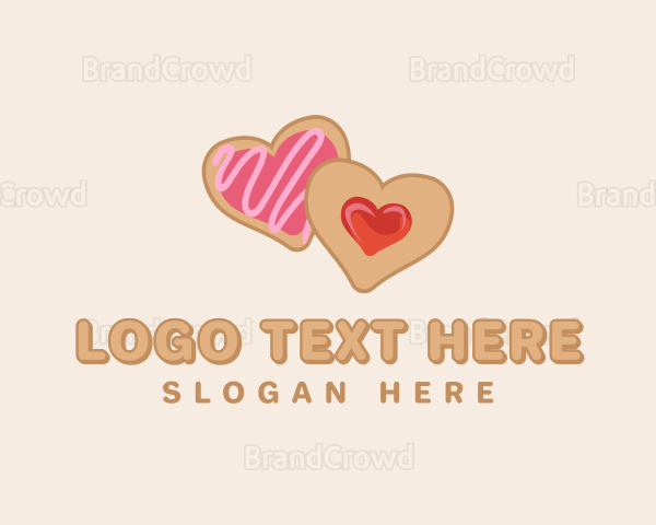 Heart Jam Cookie Logo