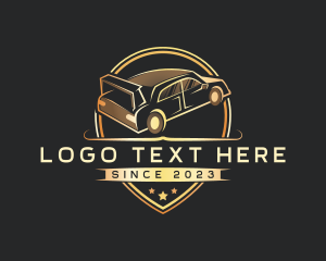 Road - Luxury Car Detailing logo design