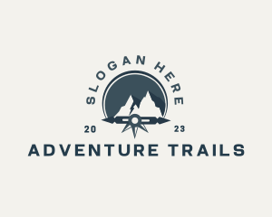 Mountain Compass Travel logo design