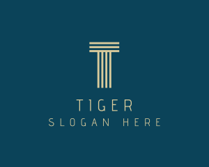 Modern Stripe Business Logo