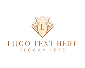 Floral Elegant Ornament logo design