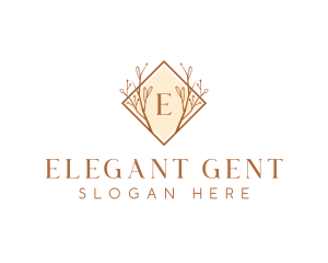 Floral Elegant Ornament logo design