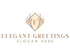 Floral Elegant Ornament logo design