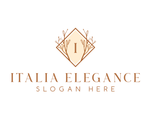 Floral Elegant Ornament logo design